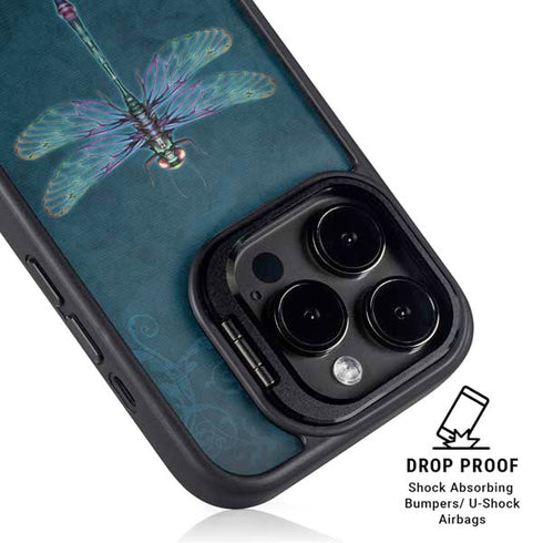 Mystical Dragonfly by Brigid Ashwood iPhone 13 Pro Kickstand Case