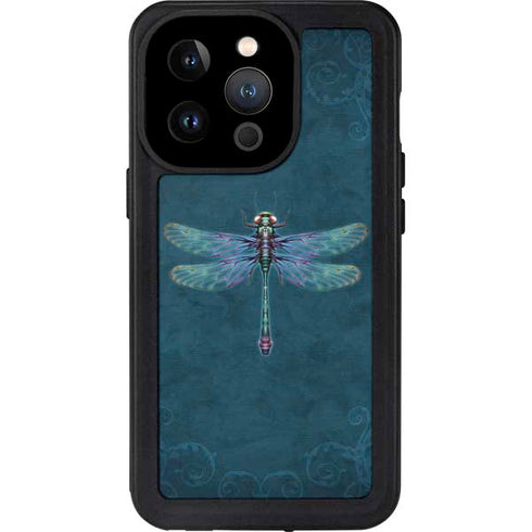 Mystical Dragonfly by Brigid Ashwood iPhone 15 Pro Waterproof Case
