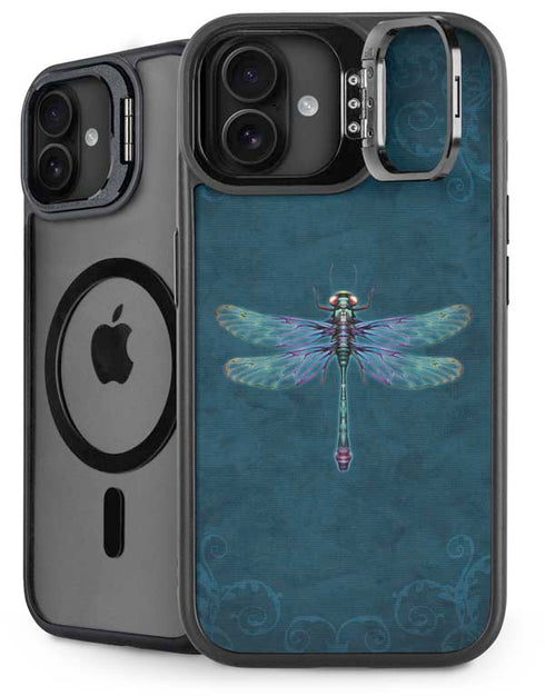 Mystical Dragonfly by Brigid Ashwood iPhone 16 Kickstand Case