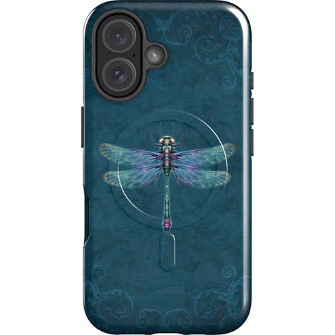 Mystical Dragonfly by Brigid Ashwood iPhone 16 Magsafe Impact Case