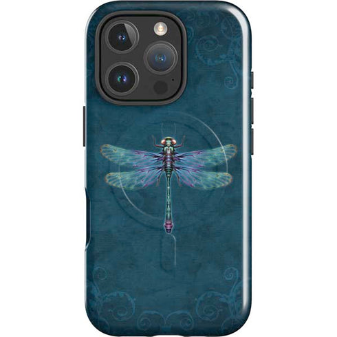 Mystical Dragonfly by Brigid Ashwood iPhone 16 Pro Magsafe Impact Case