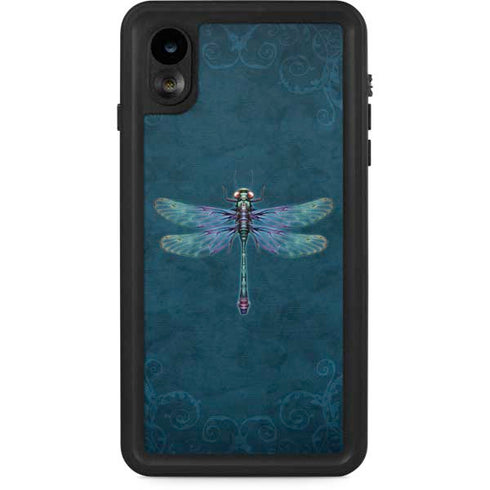 Mystical Dragonfly by Brigid Ashwood iPhone Cases