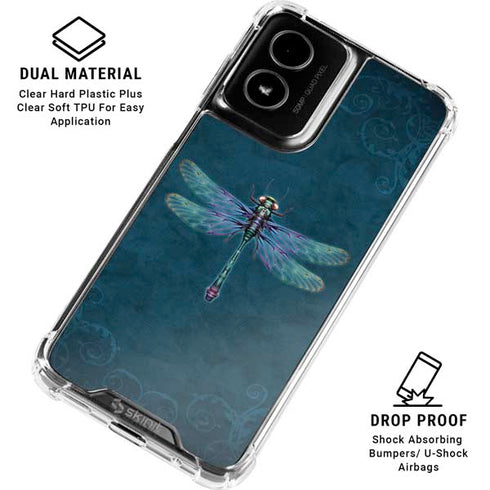Mystical Dragonfly by Brigid Ashwood Moto G Power 5G (2024) Clear Case