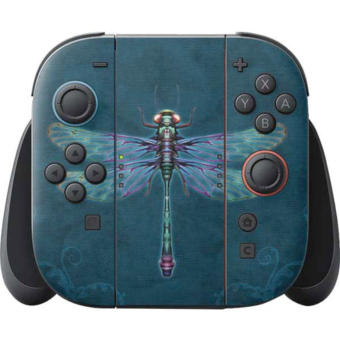 Mystical Dragonfly by Brigid Ashwood Nintendo Switch 2 (2025) Joy-Con Controller Skin