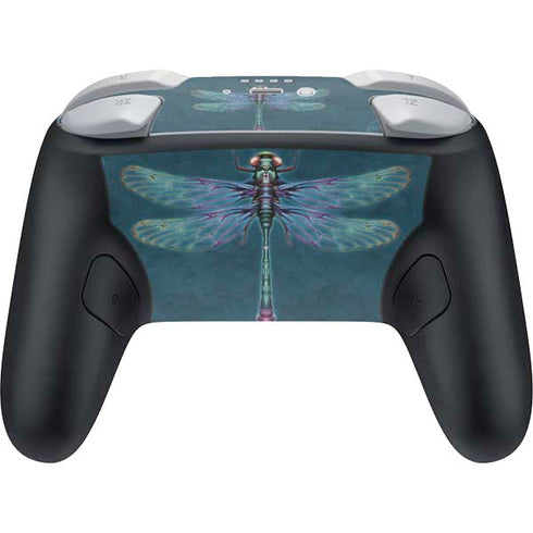 Mystical Dragonfly by Brigid Ashwood Nintendo Switch 2 (2025) Pro Controller Skin