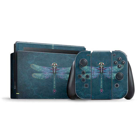 Mystical Dragonfly by Brigid Ashwood Nintendo Skins