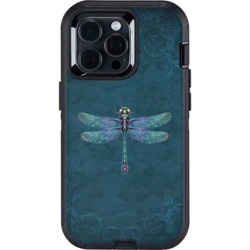 Mystical Dragonfly by Brigid Ashwood Otterbox Defender iPhone Skin