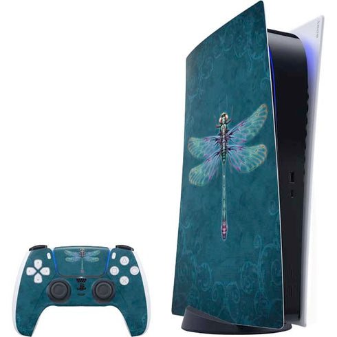 Mystical Dragonfly by Brigid Ashwood PlayStation PS5 Skins