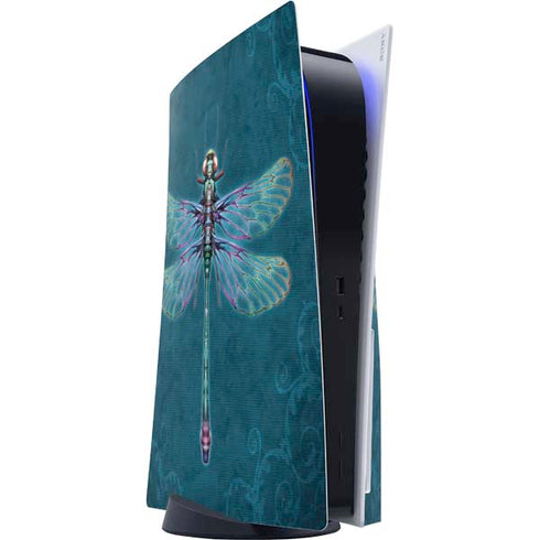 Mystical Dragonfly by Brigid Ashwood PlayStation PS5 Skins