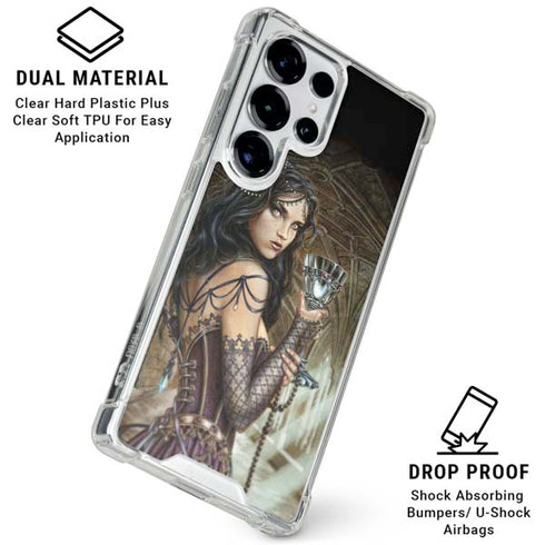 Alchemy Carta Name Of The Rose Galaxy S25 Ultra Clear Case