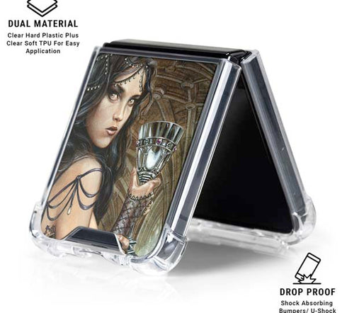 Alchemy Carta Name Of The Rose Galaxy Z Flip6 Clear Case