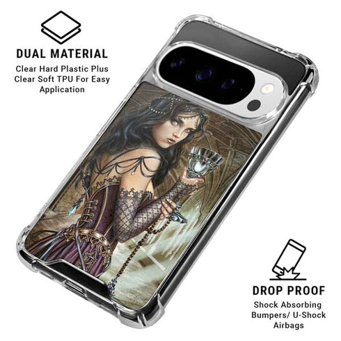 Alchemy Carta Name Of The Rose Google Pixel 10 Pro XL Clear Case