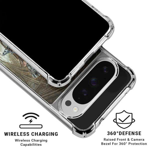 Alchemy Carta Name Of The Rose Google Pixel 10 Pro XL Clear Case