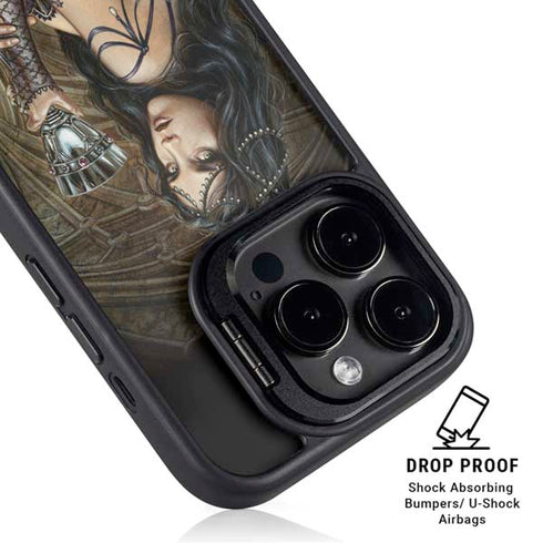 Alchemy Carta Name Of The Rose iPhone 14 Pro Kickstand Case