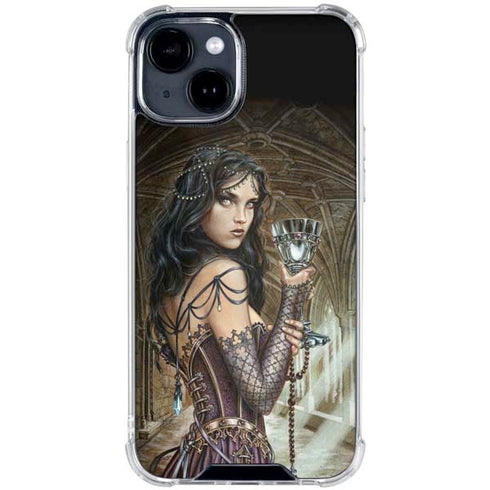 Alchemy Carta Name Of The Rose iPhone 15 Clear Case
