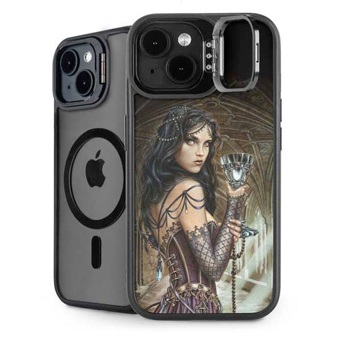 Alchemy Carta Name Of The Rose iPhone 15 Plus Kickstand Case