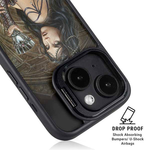 Alchemy Carta Name Of The Rose iPhone 15 Plus Kickstand Case