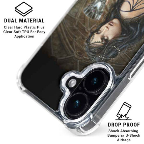 Alchemy Carta Name Of The Rose iPhone 16 Clear Case