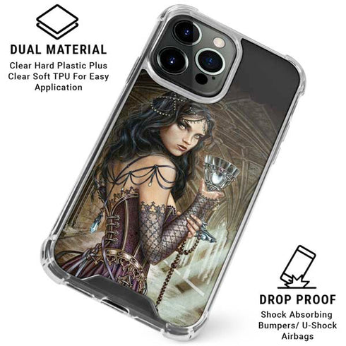 Alchemy Carta Name Of The Rose iPhone 16 Pro Clear Case