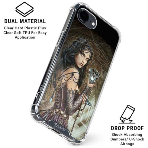 Alchemy Carta Name Of The Rose iPhone 16e Clear Case