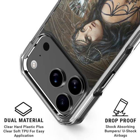 Alchemy Carta Name Of The Rose iPhone 18 Pro Clear Case