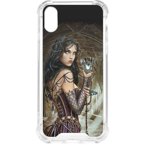 Alchemy Carta Name Of The Rose iPhone XS Clear Case