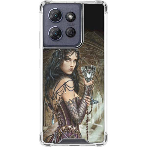 Alchemy Carta Name Of The Rose Moto G Power 5G (2025) Clear Case