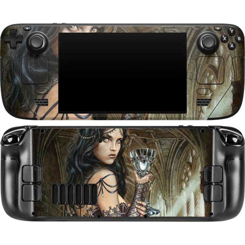 Alchemy Carta Name Of The Rose Steam Deck Handheld Gaming Computer OLED Skin