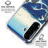 View of the Naruto whirlpools at Awa by Hiroshige Galaxy A36 5G Clear Case