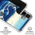 View of the Naruto whirlpools at Awa by Hiroshige Galaxy S26 Clear Case
