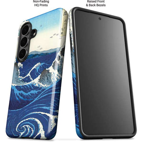 View of the Naruto whirlpools at Awa by Hiroshige Galaxy S26 Impact Case
