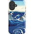 View of the Naruto whirlpools at Awa by Hiroshige iPhone 16 Plus Magsafe Impact Case