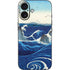 View of the Naruto whirlpools at Awa by Hiroshige iPhone 16 Skin