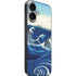 View of the Naruto whirlpools at Awa by Hiroshige iPhone 16 Skin