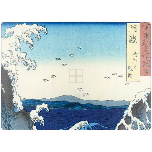 View of the Naruto whirlpools at Awa by Hiroshige Surface Laptop 7 13.8in Skin