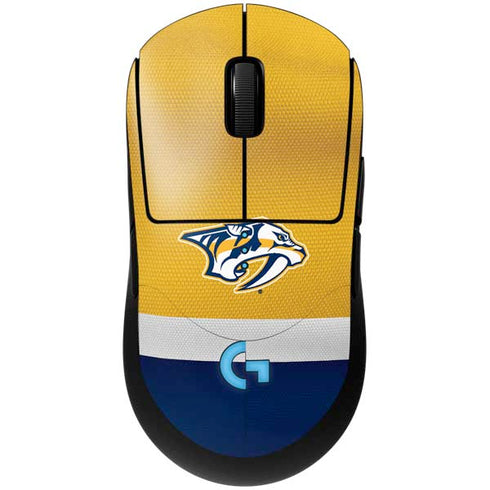 NHL Nashville Predators Alternate Jersey G Pro Wireless Gaming Mouse Skin