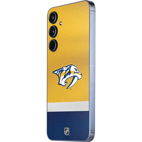 NHL Nashville Predators Alternate Jersey Galaxy A36 5G Skin