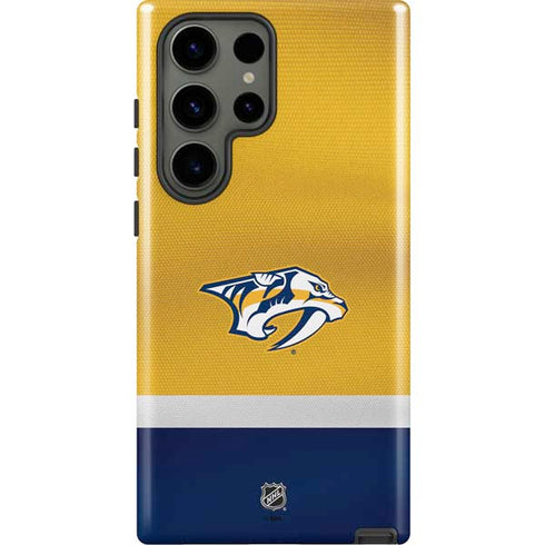 NHL Nashville Predators Alternate Jersey Galaxy S23 Ultra Pro Case