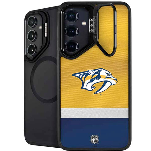 NHL Nashville Predators Alternate Jersey Galaxy S25 Kickstand Case