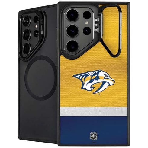 NHL Nashville Predators Alternate Jersey Galaxy S25 Ultra Kickstand Case