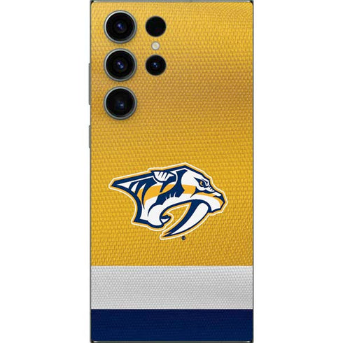 NHL Nashville Predators Alternate Jersey Galaxy S24 Ultra Skin