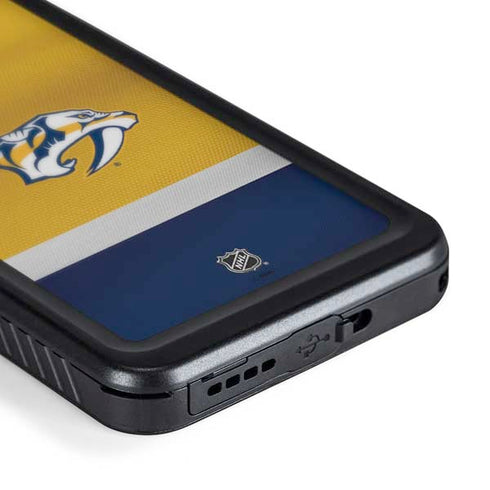 NHL Nashville Predators Alternate Jersey Galaxy S24 Waterproof Case