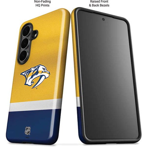 NHL Nashville Predators Alternate Jersey Galaxy S26 Impact Case