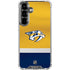 NHL Nashville Predators Alternate Jersey Galaxy S26 Plus Clear Case