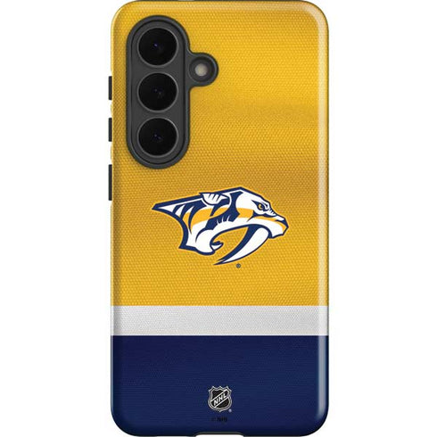 NHL Nashville Predators Alternate Jersey Galaxy S26 Plus Impact Case