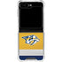 NHL Nashville Predators Alternate Jersey Galaxy Z Flip6 Clear Case
