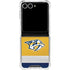 NHL Nashville Predators Alternate Jersey Galaxy Z Flip7 Clear Case