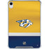 NHL Nashville Predators Alternate Jersey iPad 11th Gen (2025) Clear Case