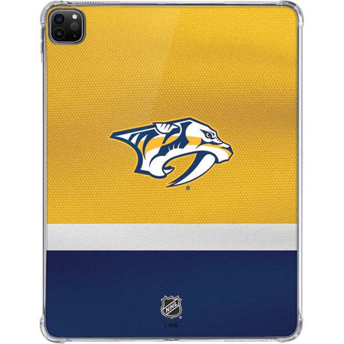 NHL Nashville Predators Alternate Jersey iPad Pro 11in (2024) Clear Case