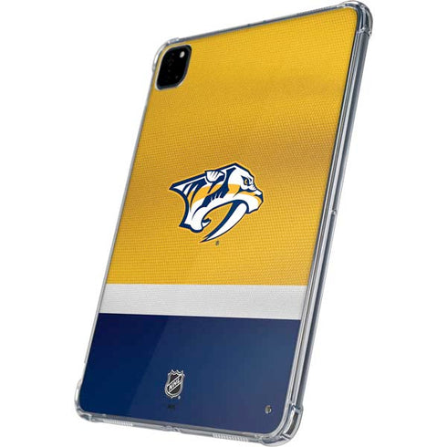 NHL Nashville Predators Alternate Jersey iPad Pro 11in (2024) Clear Case